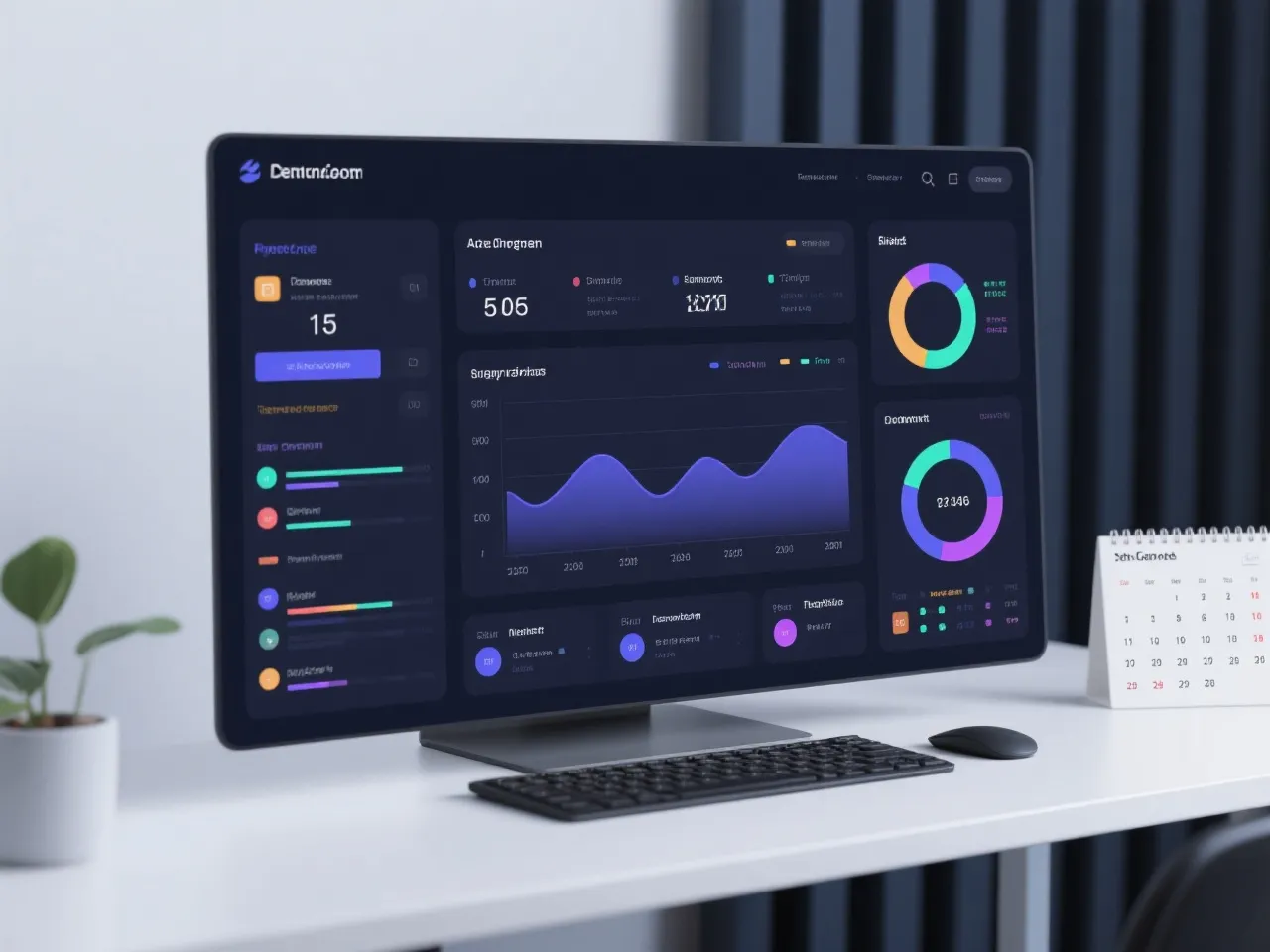 数据看板与开奖日历示意图